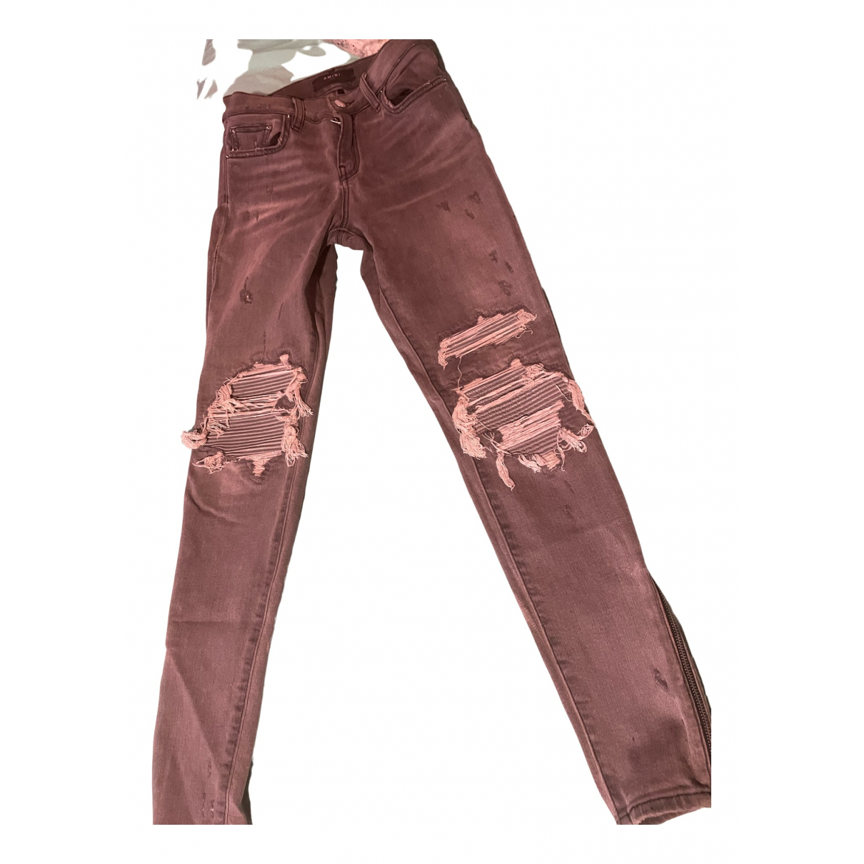 Slim jeans Amiri Brown size 26 US in 
